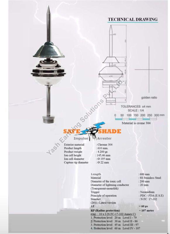 ESE Lightning Arrester