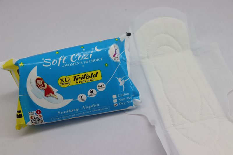 Ultra Sanitary Napkin Trifolds