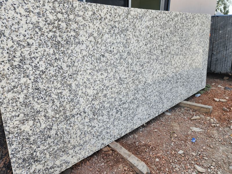 P White Granite Slab