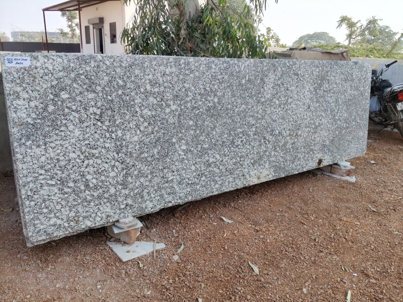 P White Granite Slab