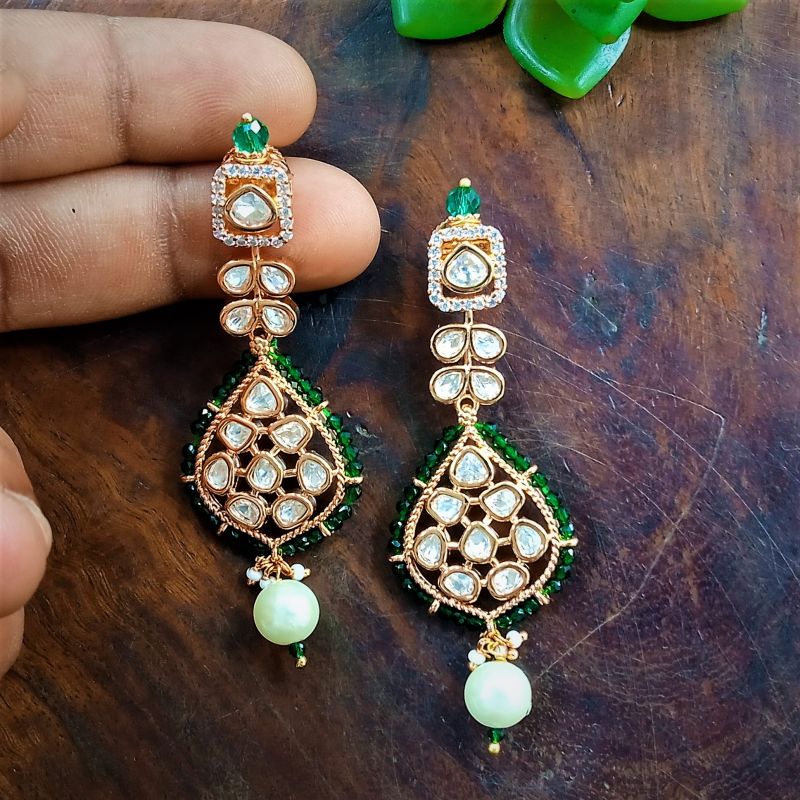 Kundan Polki Earrings