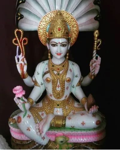 Ma Laxmi Marble Statue