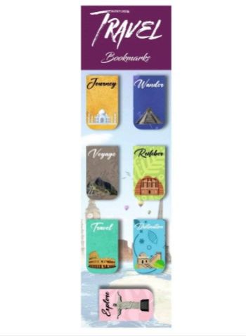 3D Wanderlust Magnetic Bookmark
