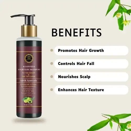 Keshveda Ayurvedic Shampoo For Hair Growth