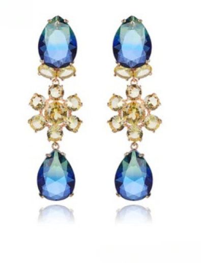 Peacock Splendor Woman Earrings