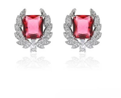 Ruby Rose Trellis Woman Earrings