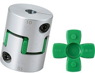 Mjs-csk-gr Short Clamping + Key Nbk  Jaw Type Flexible Coupling For Industrial