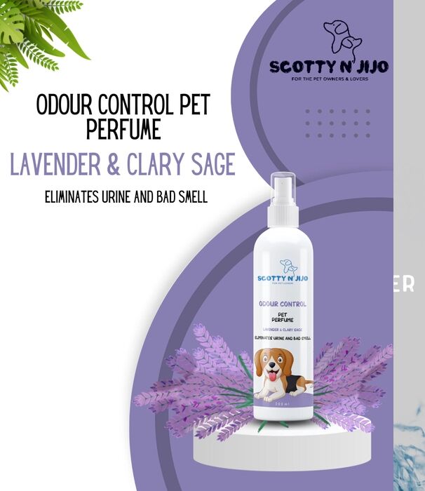 Odour Control Pet Perfume Lavender & Clary Sage