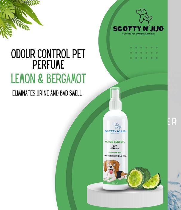 Odour Control Pet Perfume Lemon & Bergamot