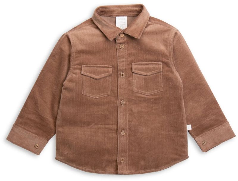 Cafe Style Corduroy Shirt For Baby Boys