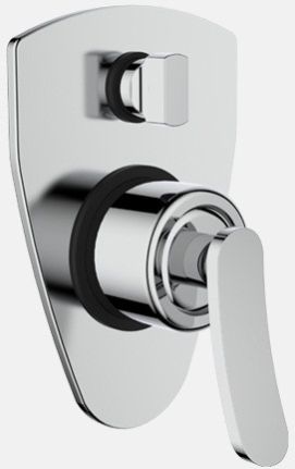 Murano Single Lever Concealed Diverter For Bath & Shower Manual Closing Exposed Part Kit