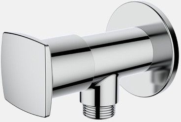 Solo Angular Stop Cock With Wall Flange