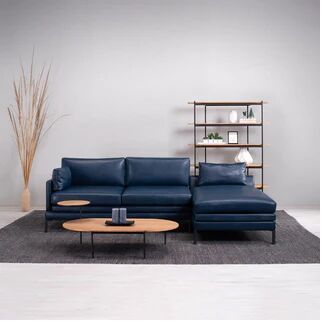City Leatherette Sofa