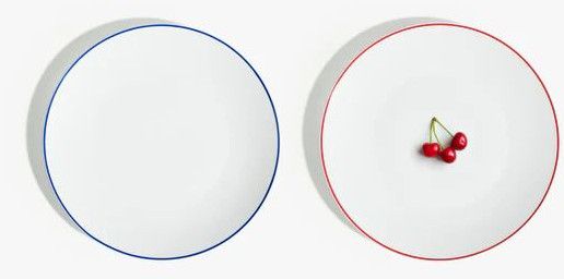 Edge Quarter Plates - Set Of 2