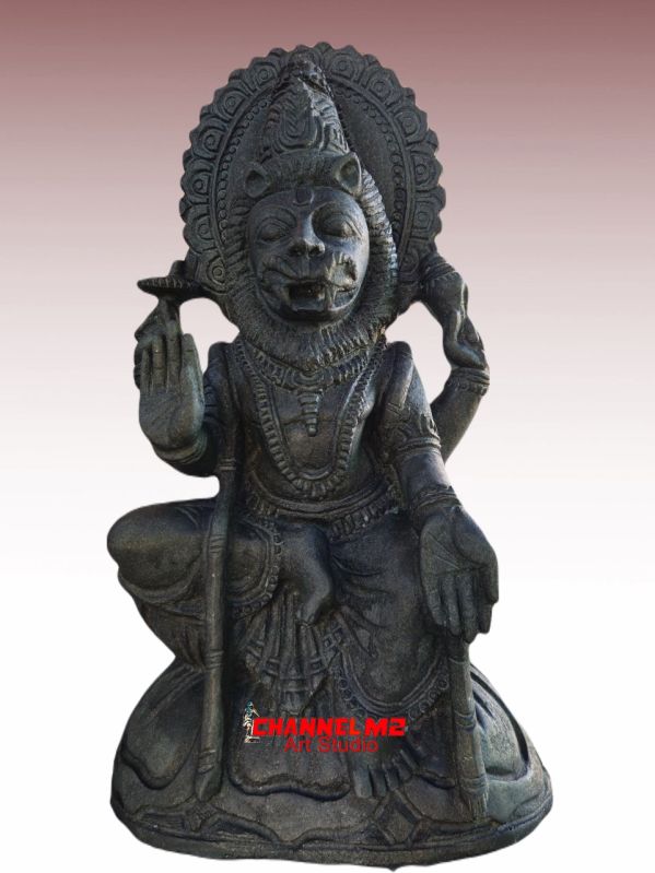 Marble Narasingh Bhagwan Statue