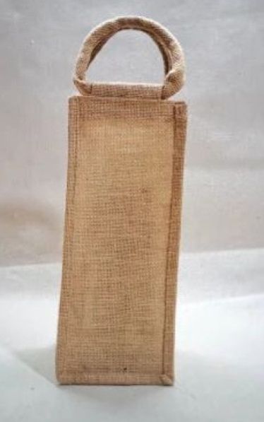 Brown Jute Bottle Bag