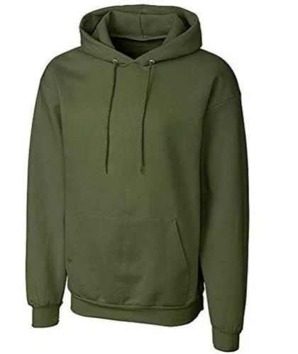 Mens Plain Hoodie