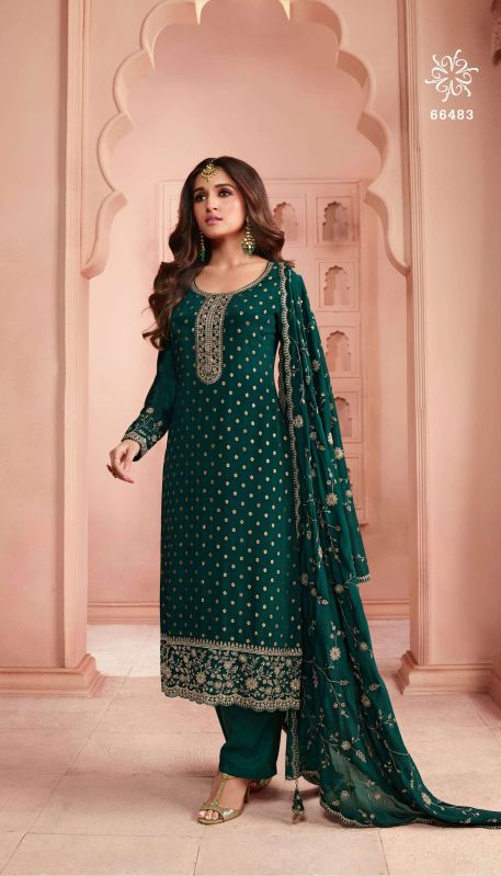 9star fashion-swarnaa semi stitched suit material