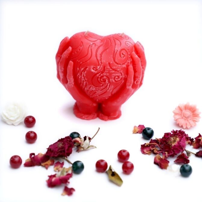 Heart Shape Scented Candle