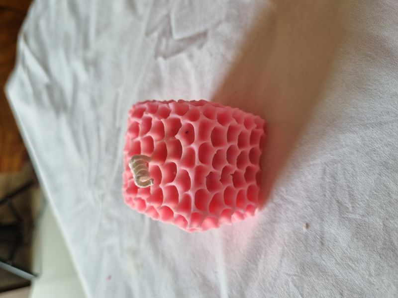 Soy Wax Multicolor Square Honeycomb Candle