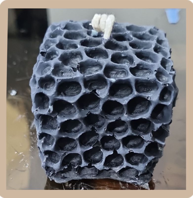 Soy Wax Multicolor Square Honeycomb Candle