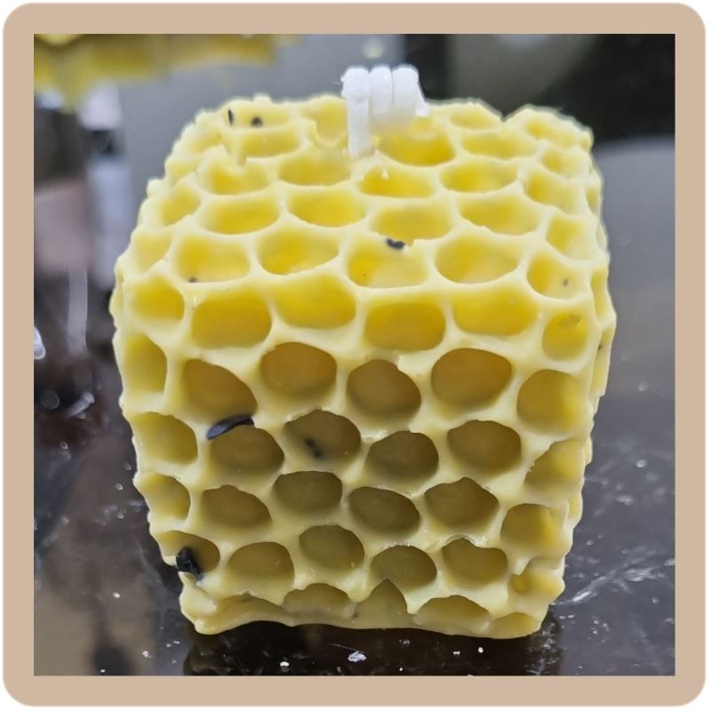 Soy Wax Multicolor Square Honeycomb Candle