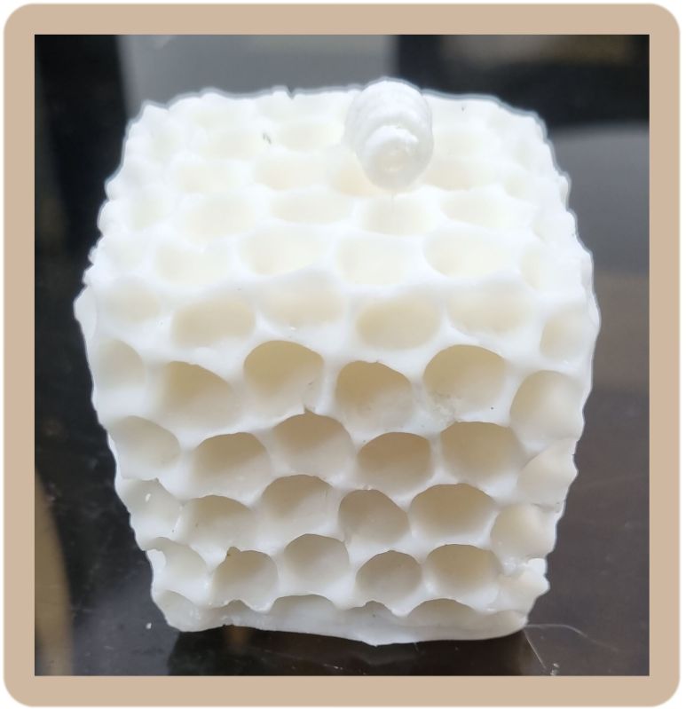 Soy Wax Multicolor Square Honeycomb Candle