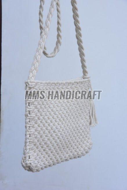 Bohemian Macrame Shopping Tote Bags