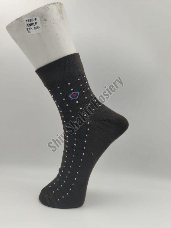 Mens Printed Midcalf Cotton Socks