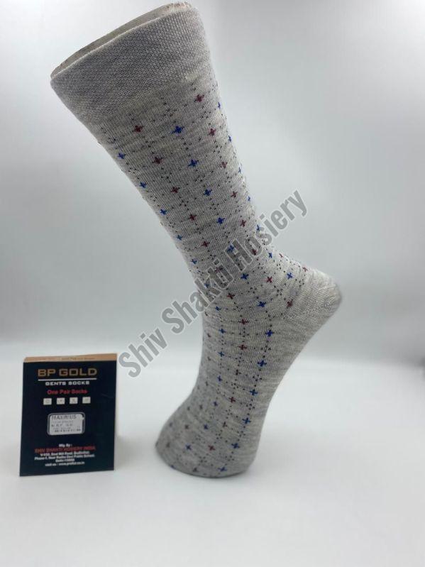 Mens Knee Length Cotton Socks