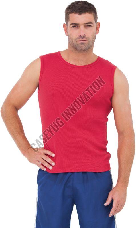 Mens Plain Sleeveless T Shirt