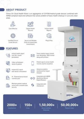 Telemedicine Health Kiosk System