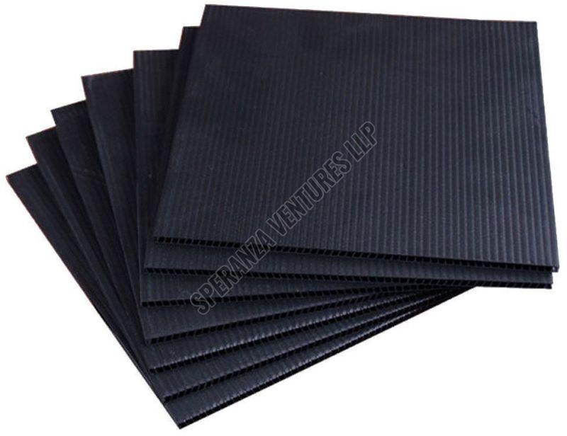 Black PP Corrugated Sheets