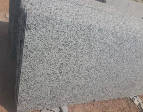 Cotton White Granite Slab