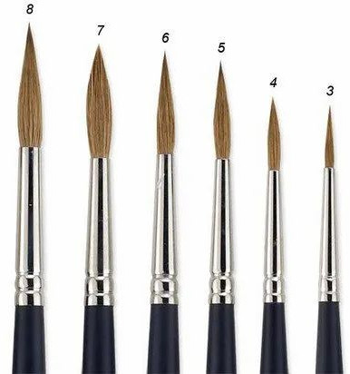 Artist Round Head Brush