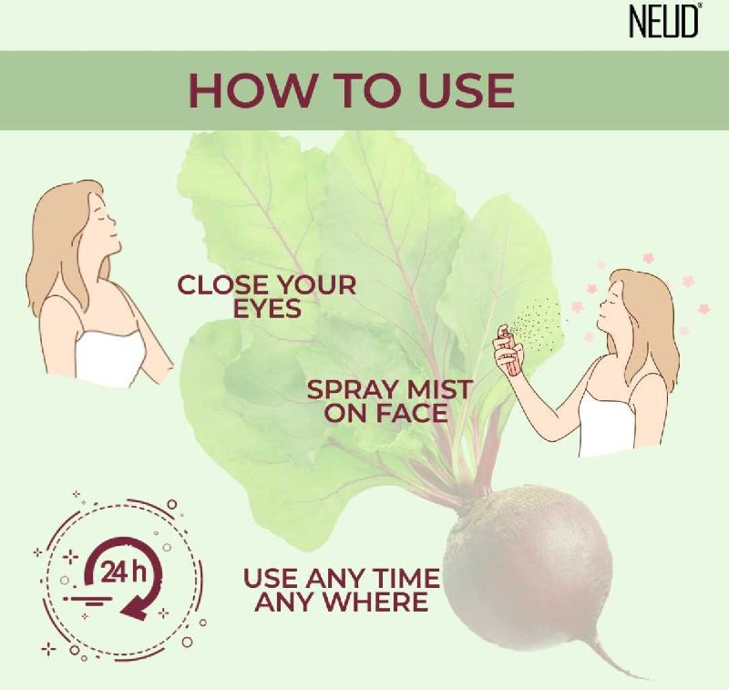 NEUD Beet Root Facial Mist Spray