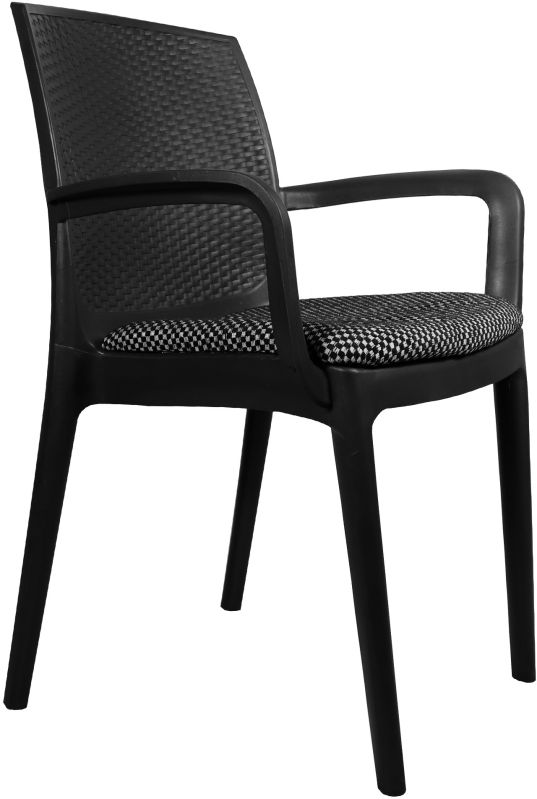 Diya Alpha Cafe chair with Arm & Cushion