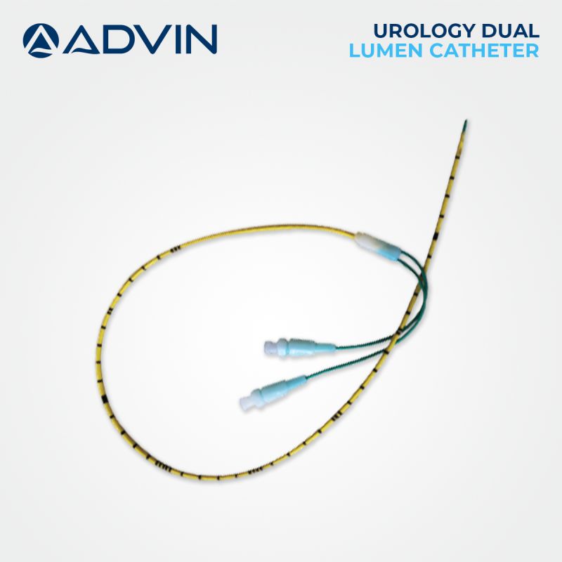 Urology Dual Lumen Catheter