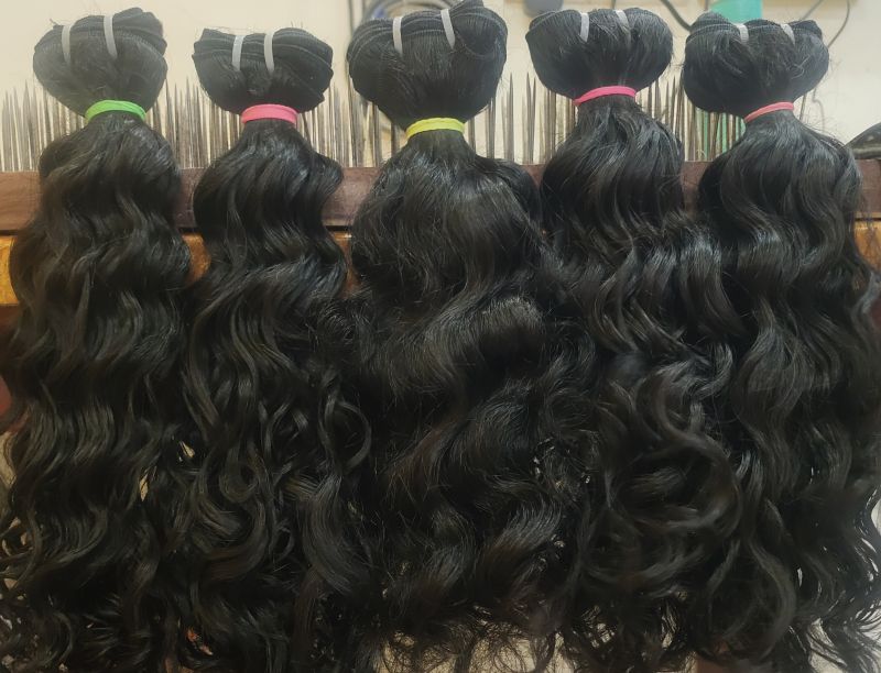 Curly Raw Virgin Indian Human Hair -available In All Sizes