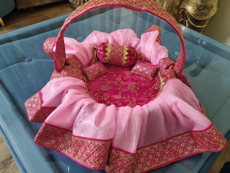 Handicraft Basket For Thakur Ji