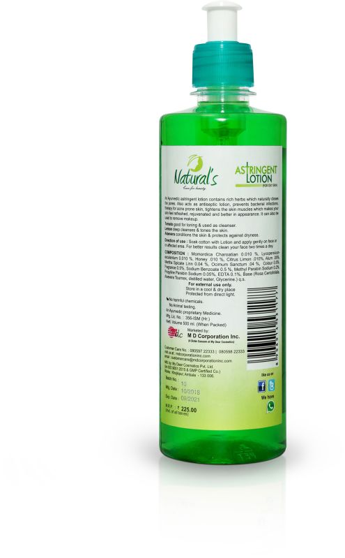 Naturals Care For Beauty Astringent Lotion