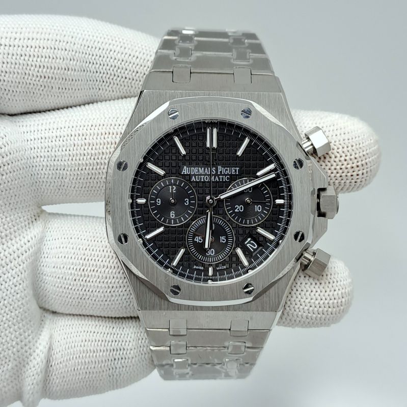 Audemars Piguet Royal Oak Chronograph 41mm Black Dial Swiss Watch