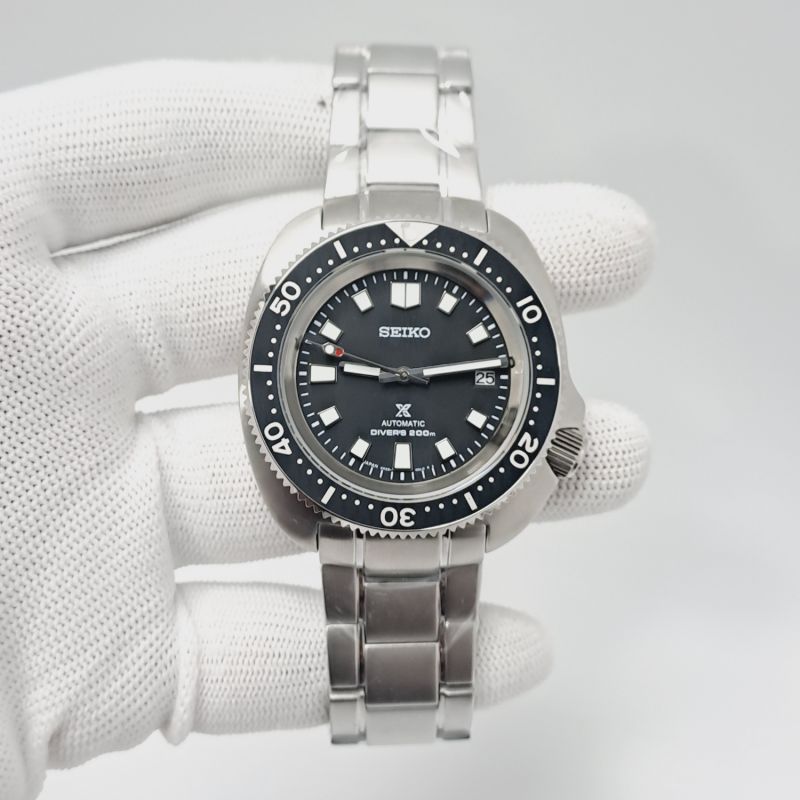 Seiko Prospex The Captain Willard 200m Divers Black Dial Swiss Automatic Watch