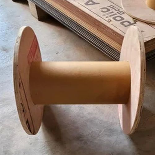 5 Ton Plywood Bobbin Reel, Color : Brown Standard for Industrial