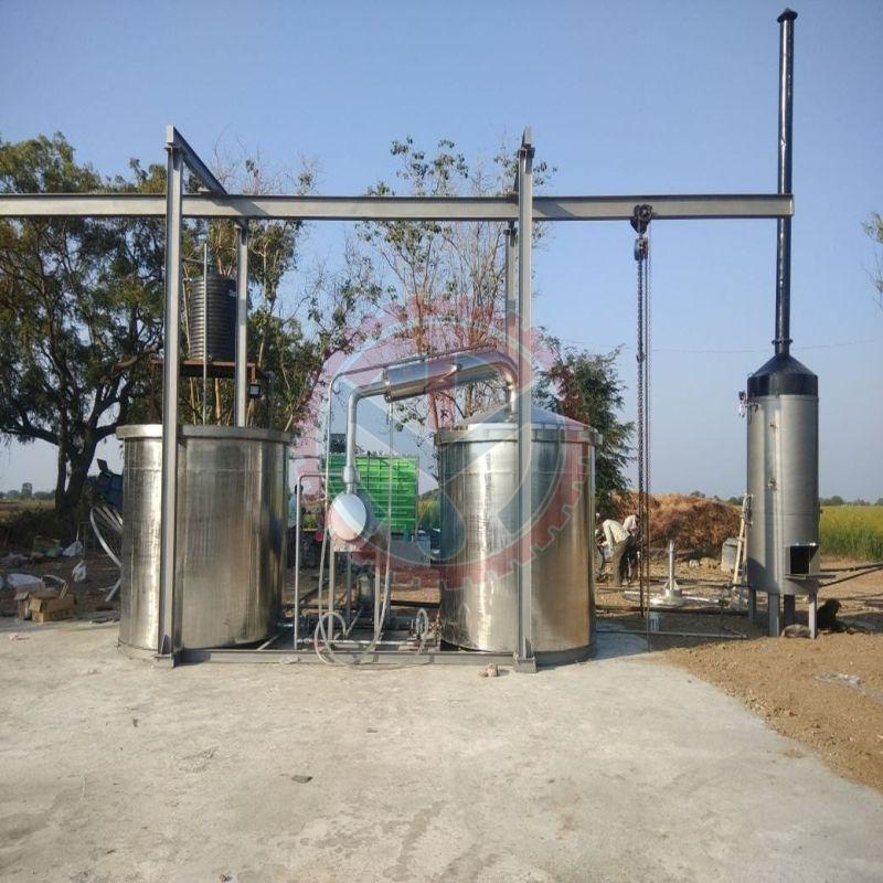 Basil Leaves Oils Distillation Plant