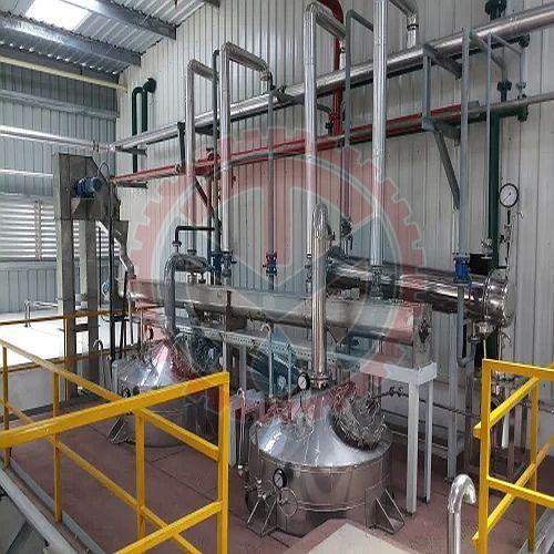 Vetiver roots Husk Distillation Plant
