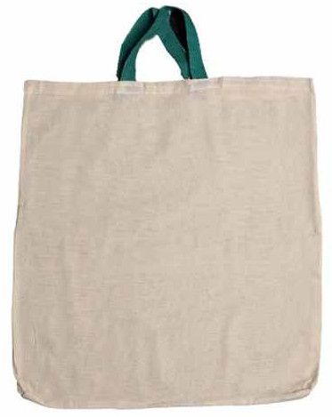 Solid Grocery Cotton Carry Bag, Color : Off White