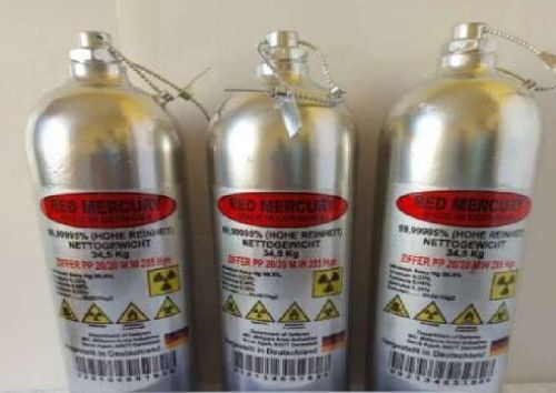 Raw Material Prime Virgin Liquid Mercury, Color : Silver, Red