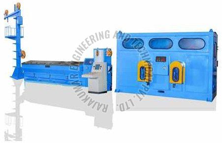 Automatic Copper Wire Drawing Machine, Color : Metallic