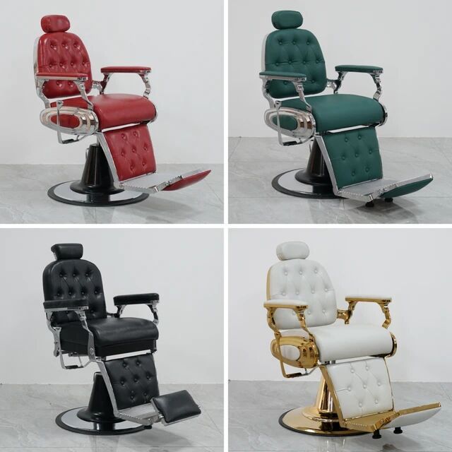 Golden American heavy-duty Barber Chairs